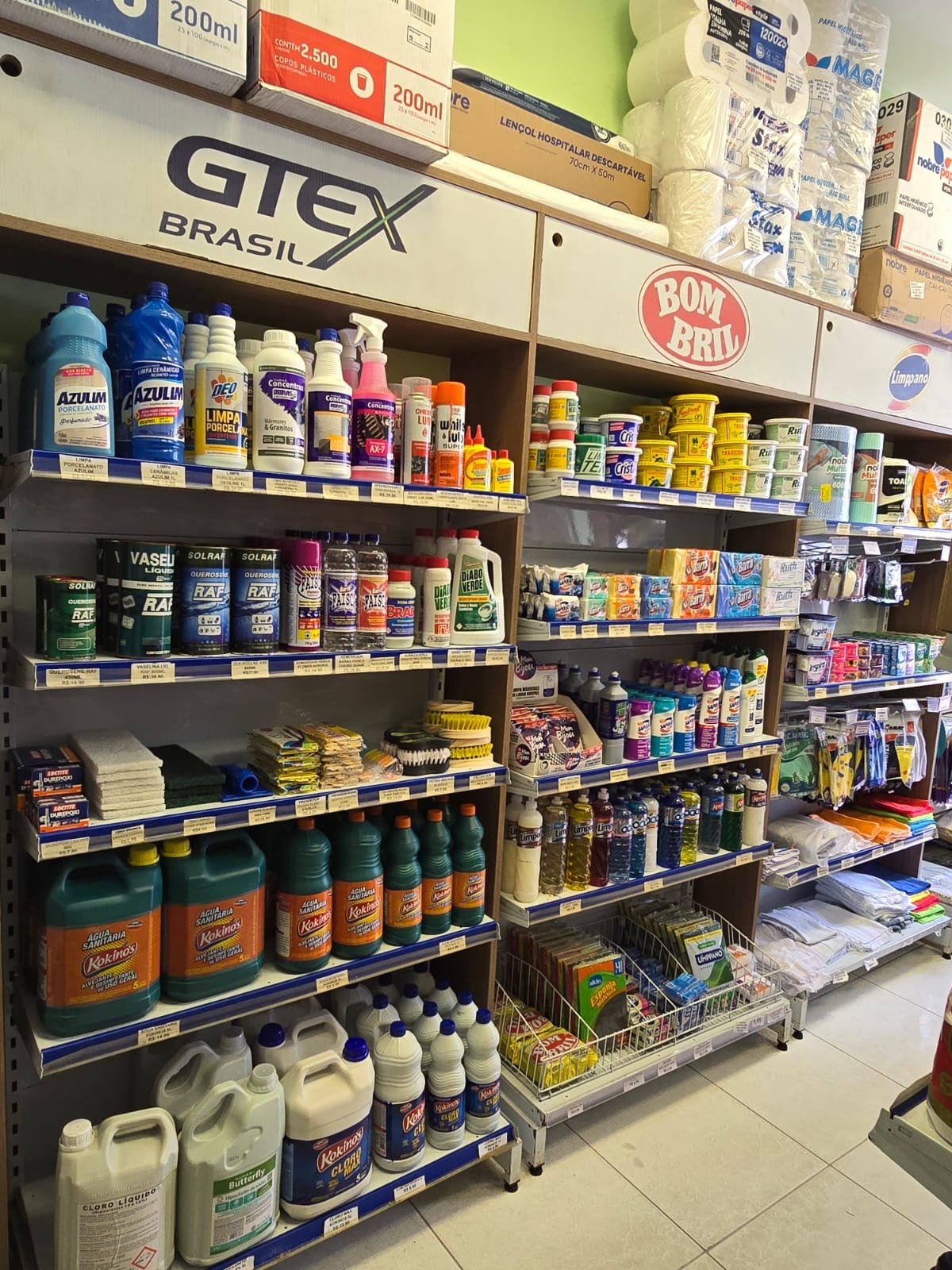 Vaselinas, Removedores e Saponáceos